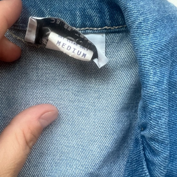 TAYLOR G red plaid denim vest - Picture 2 of 4